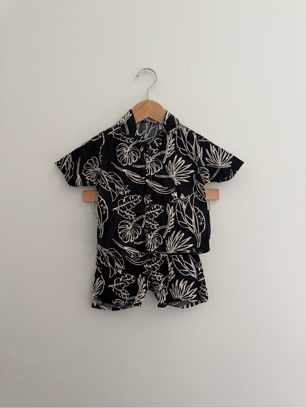 Zara Boys Tropical Floral Set